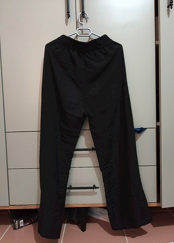 Siyah Kadın Keten Pantolon