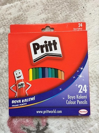 pritt 24 lü kuru boya