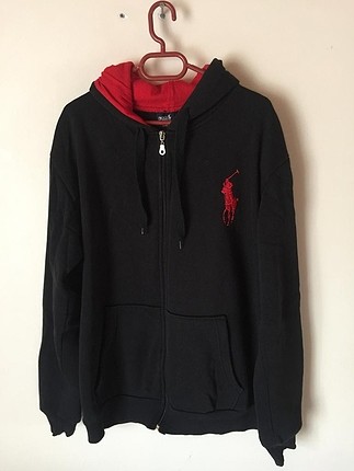 polo siyah sweatshirt hırka