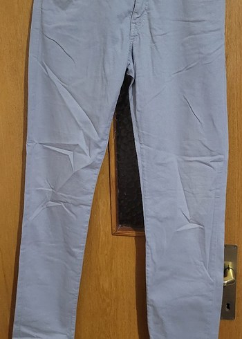 Diğer Ramsey Gri Slim Fit Pamuklu Pantolon