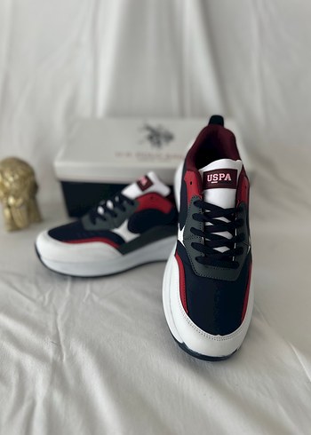 U.S Polo Assn. Uspa Renkli Bloklu Spor Ayakkabi