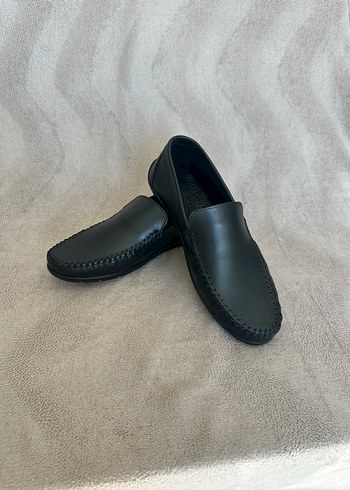Diğer Siyah Deri Loafer 100 Deri Siklik Ve Rahatlik Bir Arada