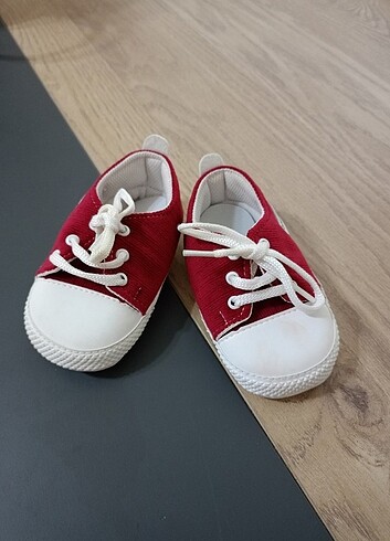 19 Beden bordo Renk BEBEK AYAKKABI