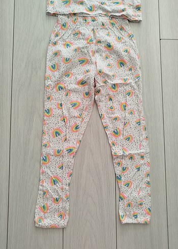 LC Waikiki Kız Çocuk Renkli Kısa Kollu Pijama Takımı