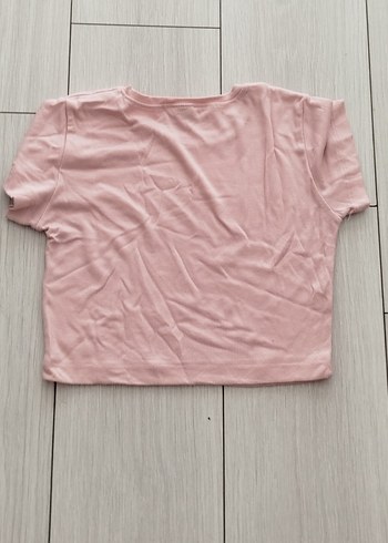 Diğer Pembe Kısa Kollu Basic T-shirt