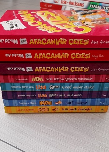 Çocuk Kitapları Seti: Norah, Ada, Lisa, Afacanlar Çetesi - Görsel 2