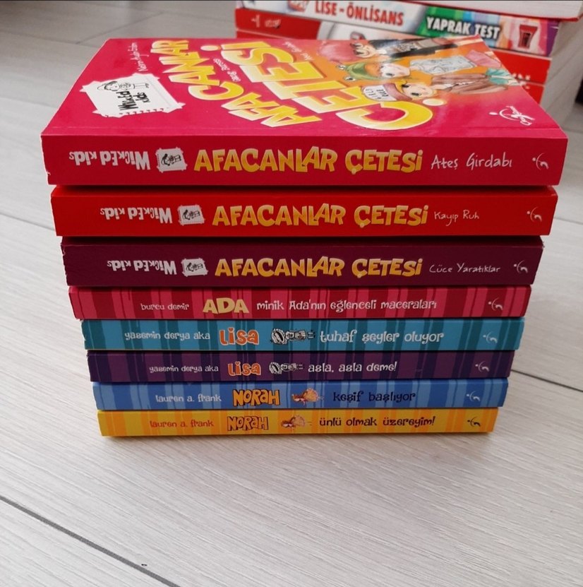 Çocuk Kitapları Seti: Norah, Ada, Lisa, Afacanlar Çetesi - Görsel 2