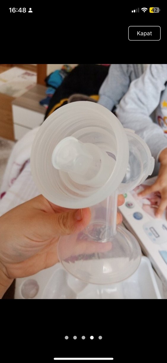 Wee Baby Mavi Elektrikli Göğüs Pompası - Görsel 3