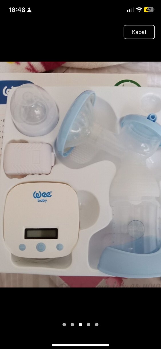 Wee Baby Mavi Elektrikli Göğüs Pompası - Görsel 2