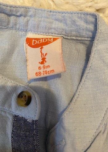 Erkek Çocuk Düğmeli Gri Kısa Kollu Gömlek - Görsel 2