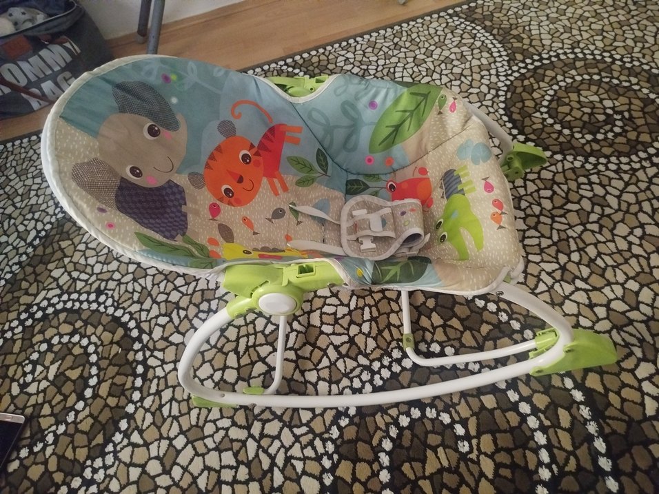 Renkli Desenli Bebek anakucağı - Görsel 2