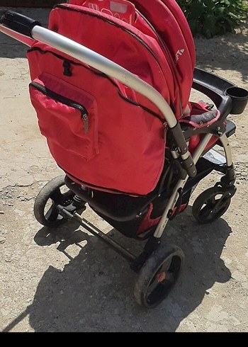 Parlak pembeı Bebek Arabası - Görsel 2