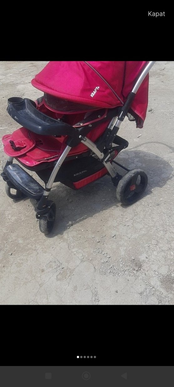 Parlak pembeı Bebek Arabası - Görsel 3