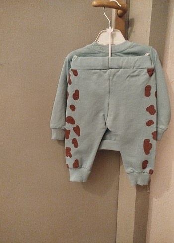 mint Uzun Kollu Bebek Erkek Takımı - Görsel 2