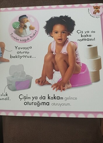 Beden Kız Çocuk Tuvalet Eğitim Kitabı
