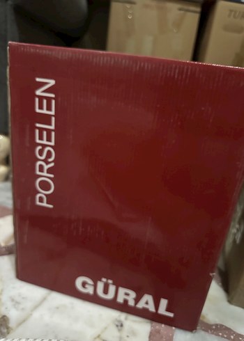 Güral Porselen Gural Kirmizi Porselen Seti