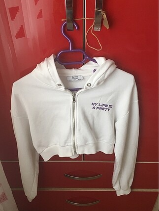 Crop ceket