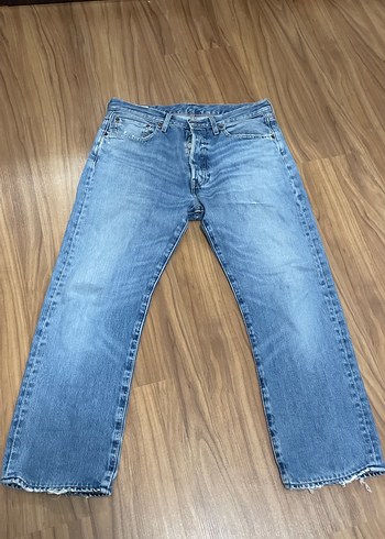 Levis Acik Mavi Rahat Kesim Jean