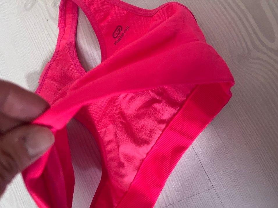 Pembe kalenji bralet - Görsel 3