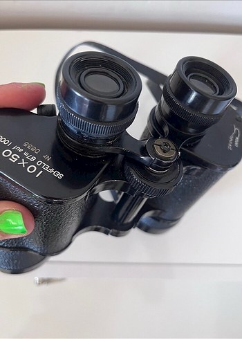 10x50 Siyah Dürbün Vintage - Görsel 5