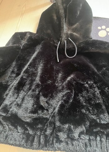 m Beden Orjinal zara peluş mont