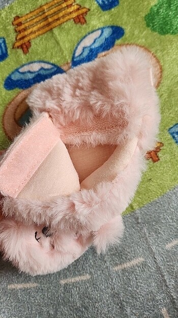 17 Beden pembe Renk Bebek panduf