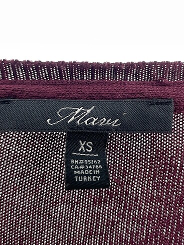 xs Beden bordo Renk Mavi Jeans Kazak / Triko %70 İndirimli.