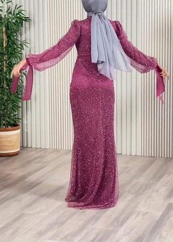 Tesettür Abiye Elbise - Görsel 2