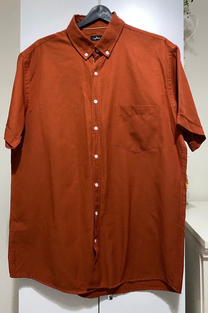 Kısa Kollu Regular Fit Erkek Gömlek - Görsel 2