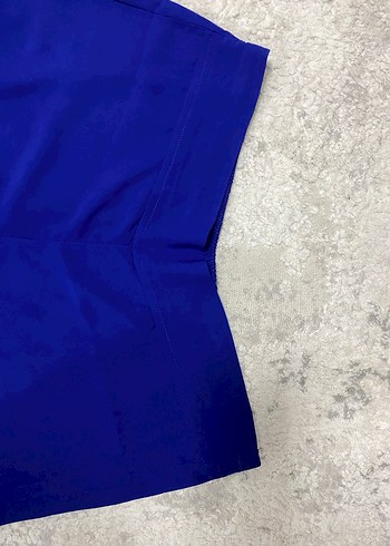 Mavi Kadın Bol Kesim Kumaş Pantolon - Görsel 3