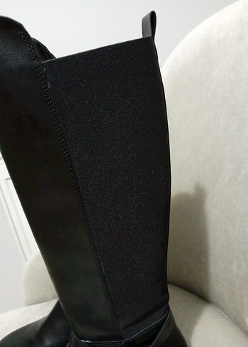 Siyah Dizüstü Çizme - Görsel 6