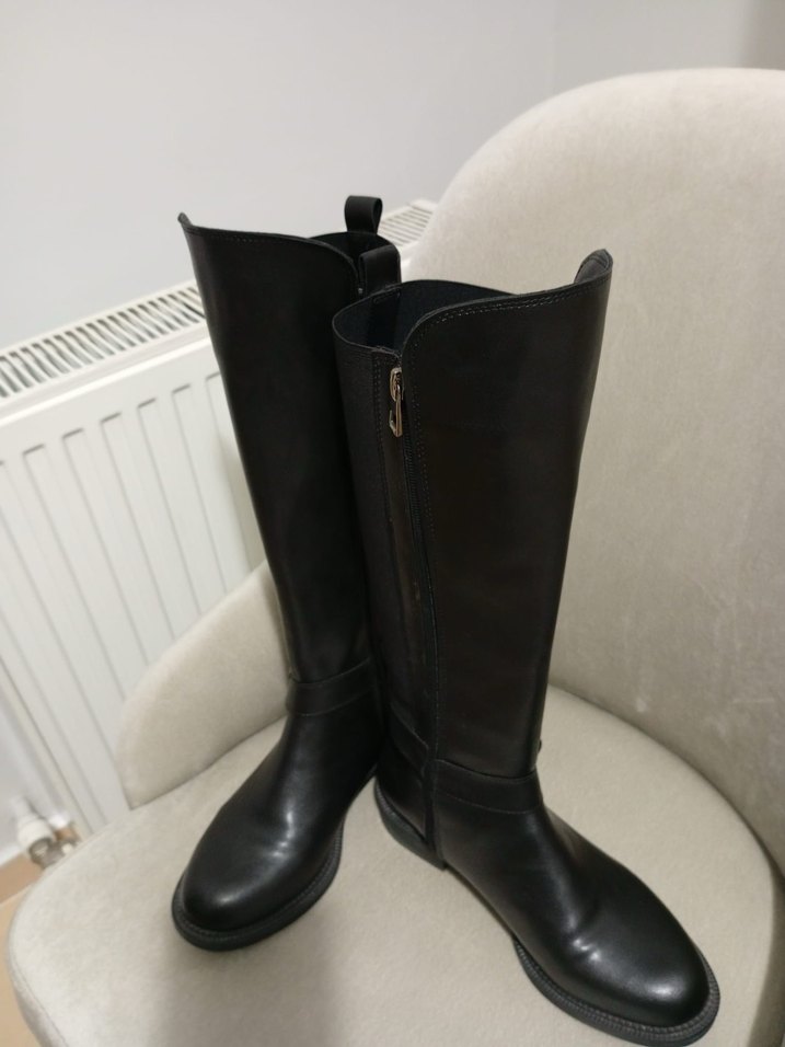 Siyah Dizüstü Çizme - Görsel 5