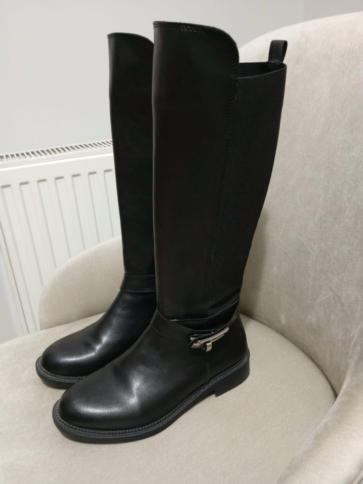 Siyah Dizüstü Çizme - Görsel 2