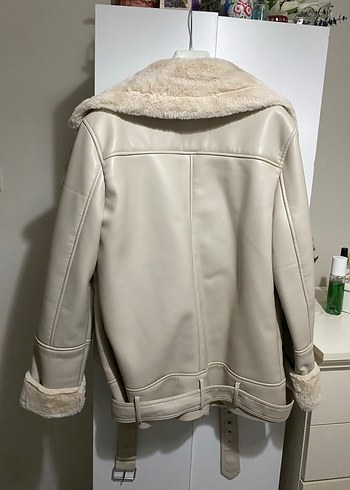 Stradivarius Deri Ceket - Görsel 3