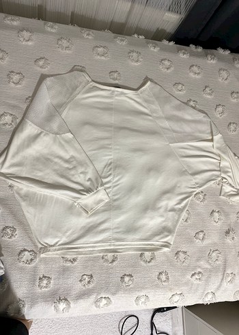 Uzun Kollu Beyaz Bluz - Görsel 2