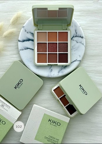 KIKO 101 Numaralı Khaki Göz Farı Paleti - Görsel 2