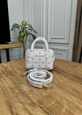 Vakko Desenli  Deri Kadın Çanta - Görsel 4