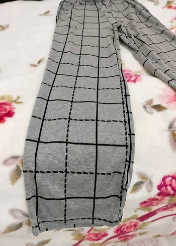 Kadın Gri Mini Kumaş Eşofman - Görsel 3