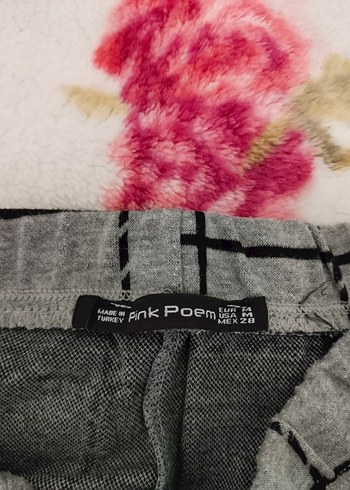 Kadın Gri Mini Kumaş Eşofman - Görsel 2