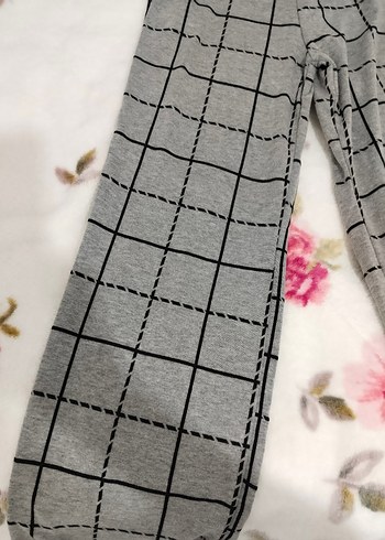 Kadın Gri Mini Kumaş Eşofman - Görsel 4