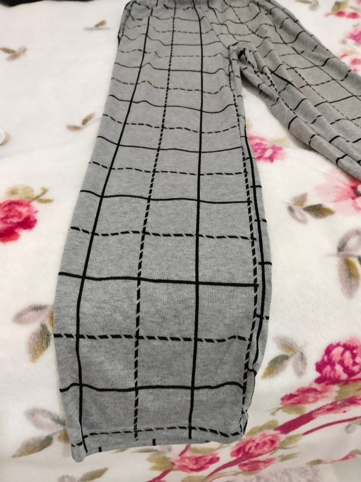 Kadın Gri Mini Kumaş Eşofman - Görsel 3
