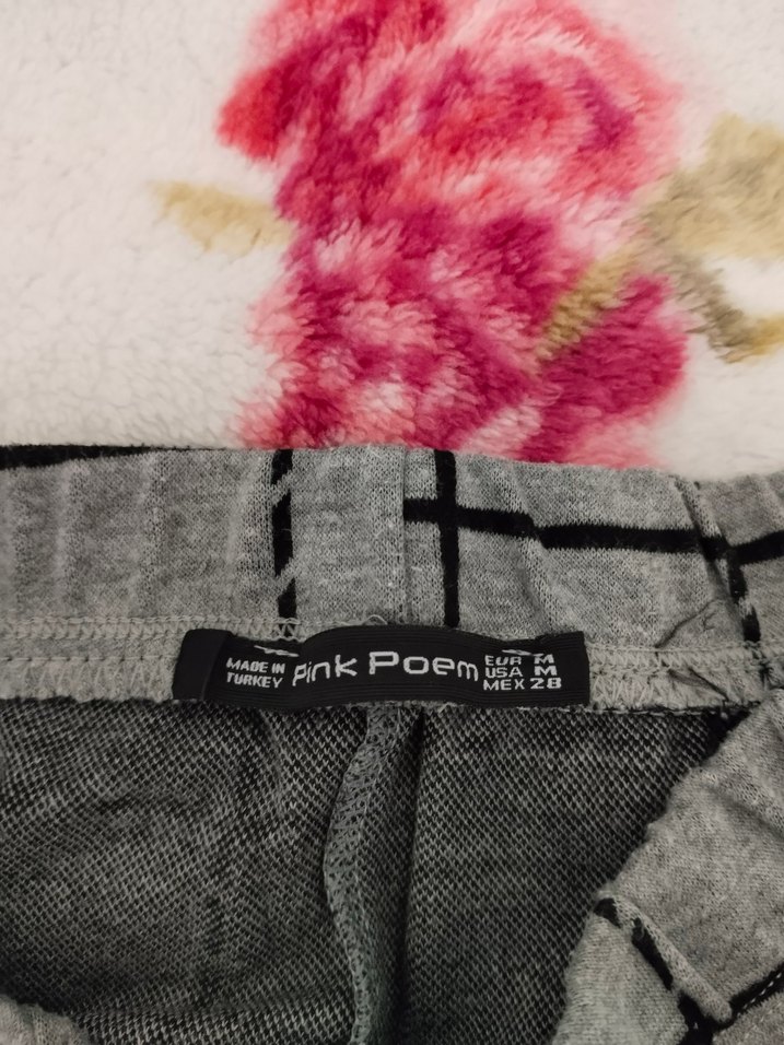 Kadın Gri Mini Kumaş Eşofman - Görsel 2