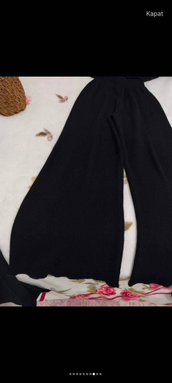 Triko pantolon ve kimono - Görsel 2