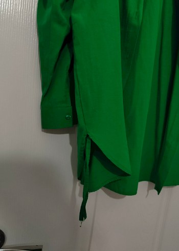 Yeşil Salaş Gömlek - Görsel 6