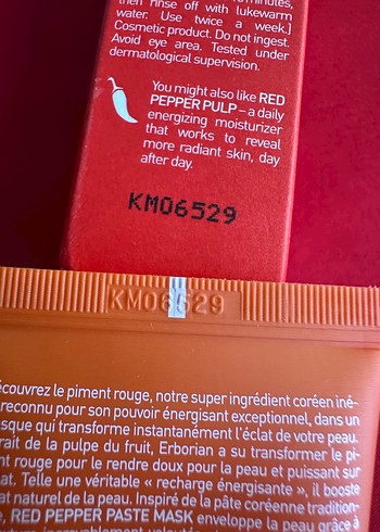 Erborian Kırmızı Biber Pasta Maskesi 50 ml - Görsel 3