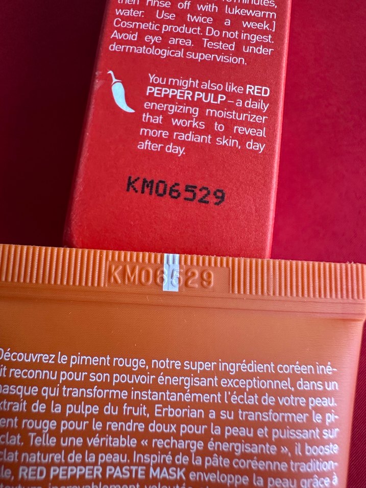 Erborian Kırmızı Biber Pasta Maskesi 50 ml - Görsel 3