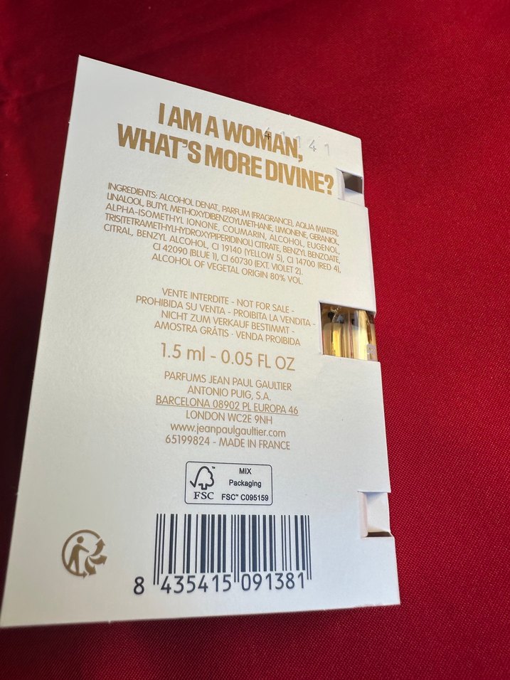 Jean Paul Gaultier Divine Le Parfum Kadın Parfümü - Görsel 3