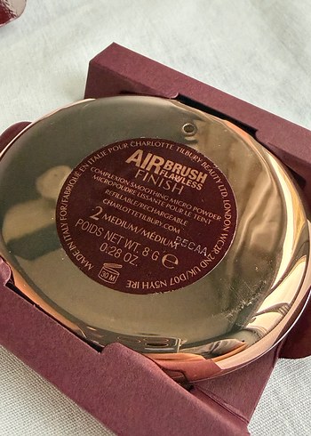 Charlotte Tilbury Airbrush Flawless Finish Pudra 8g - Görsel 5