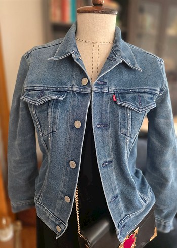 Levis Vintage Levis 70590 Tas Detayli Kot Ceket M
