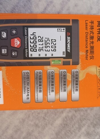 Lazer mesafe ölçer - Görsel 2